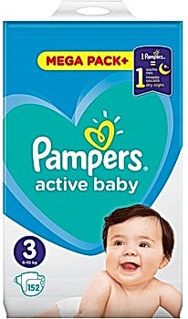 pampers new baby dry 1 144