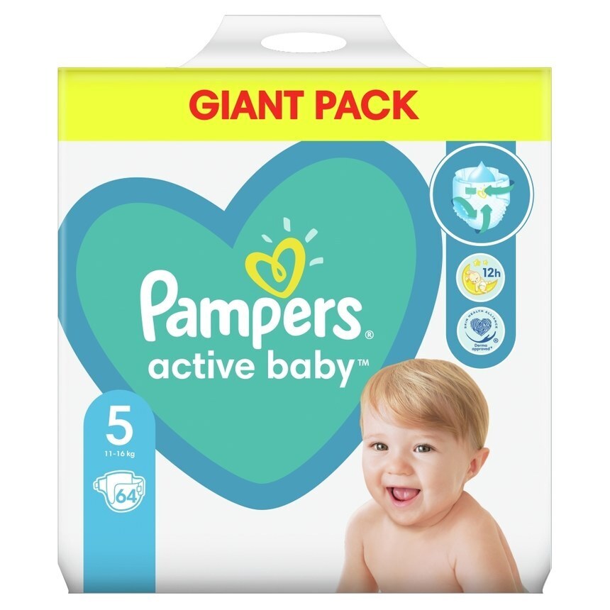 tesco pampers baby dry 3