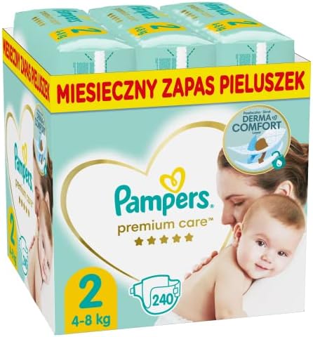 pampers new baby pieluchy rozmiar 1 newborn 2-5kg 43 sztuki