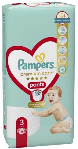 pieluszki pampers premium care chlor