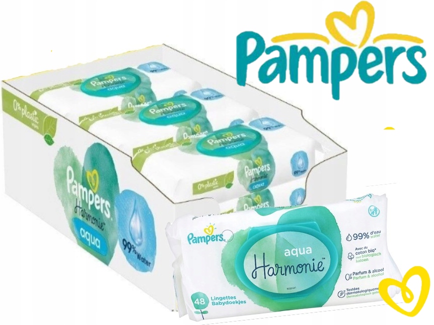 chusteczki pampers sensitiv dla noworodków 56 szt