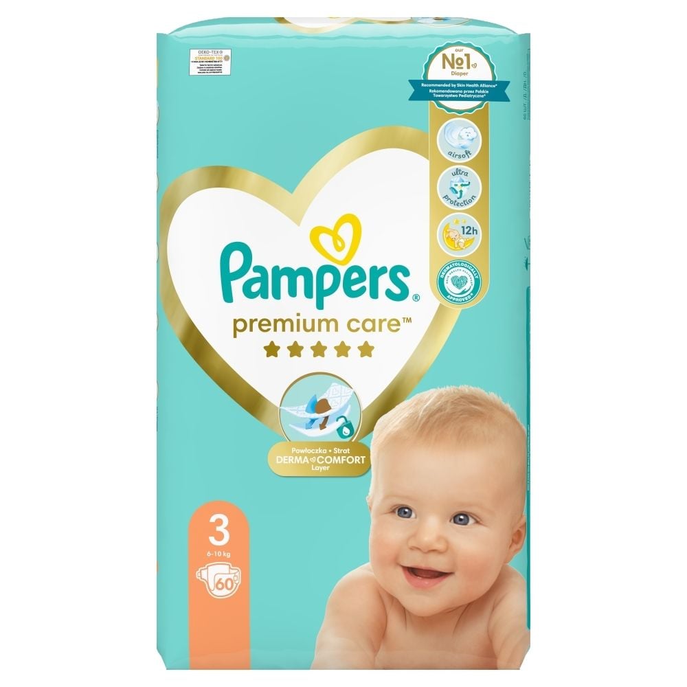 pieluchy pampers najmniejszy rozmiar premium care 0