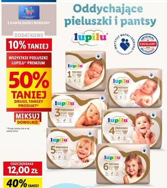 biedronka pieluchy pampers