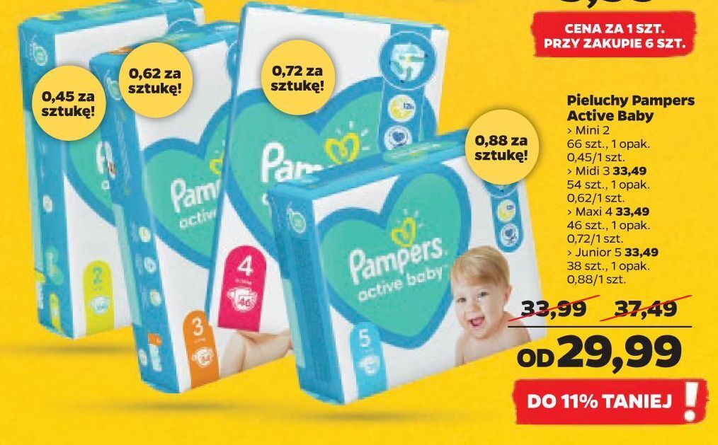 pampers pants 4 na n9c