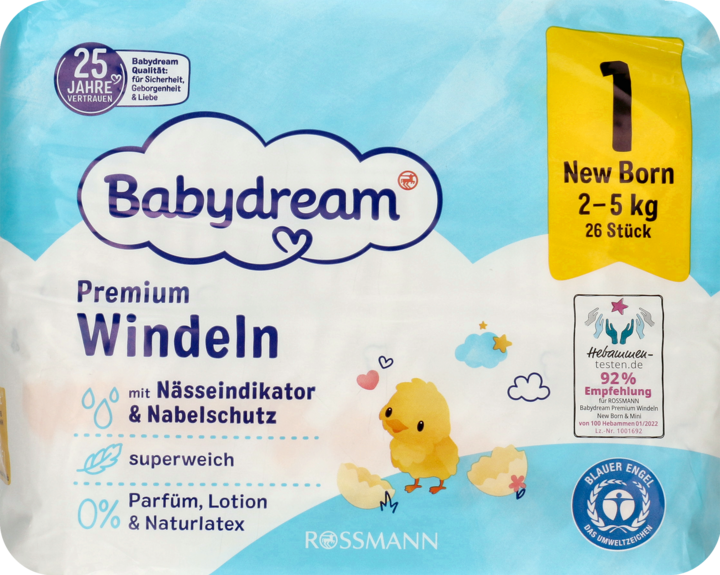 pampers premium care 1 newborn cena