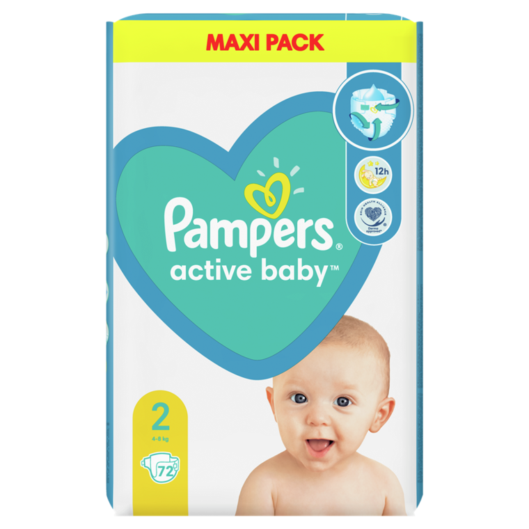 pampers z wycieciem na pepuszek