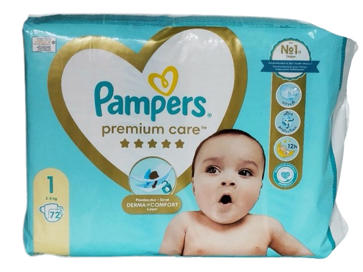 pieluchy pampers 1 smierdza chemia