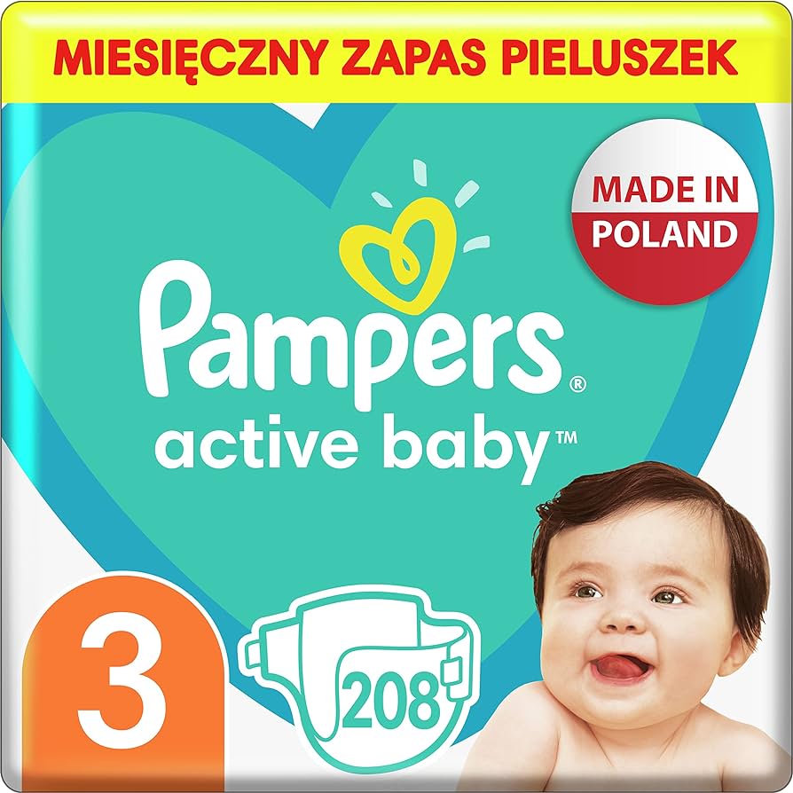 pieluchy pampers ubieranie