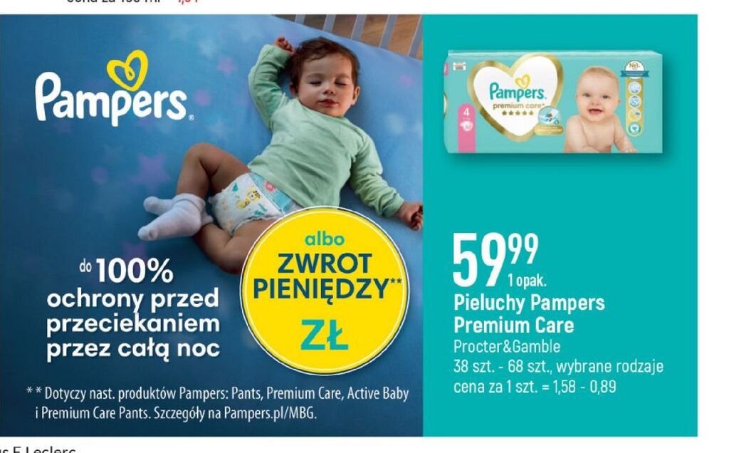 pieluchy pampers 6 promocja tesco do kiedy