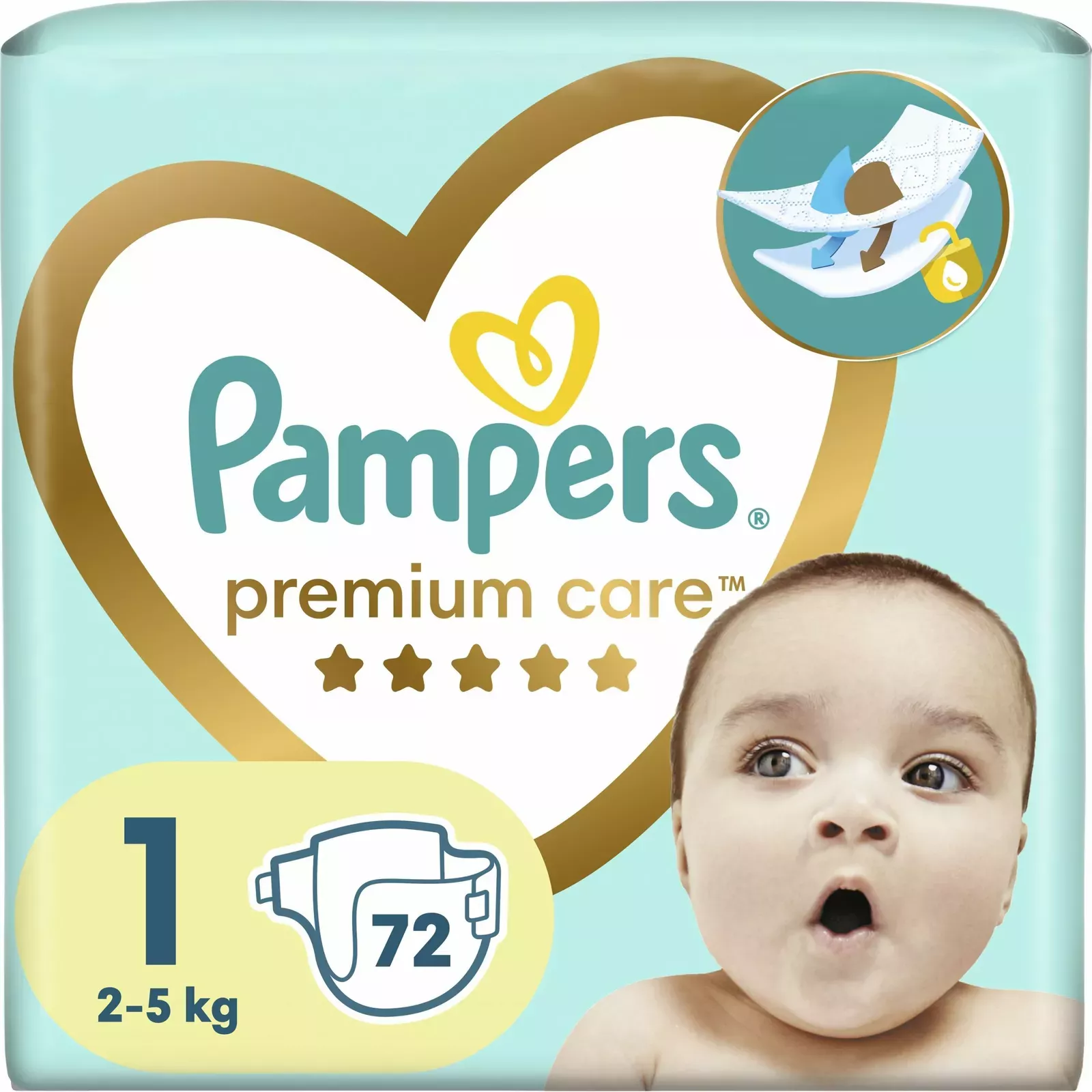 pampers premium dry a active baby