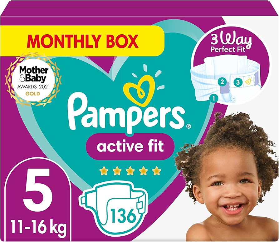 pampers pieluchy rozmiar 5