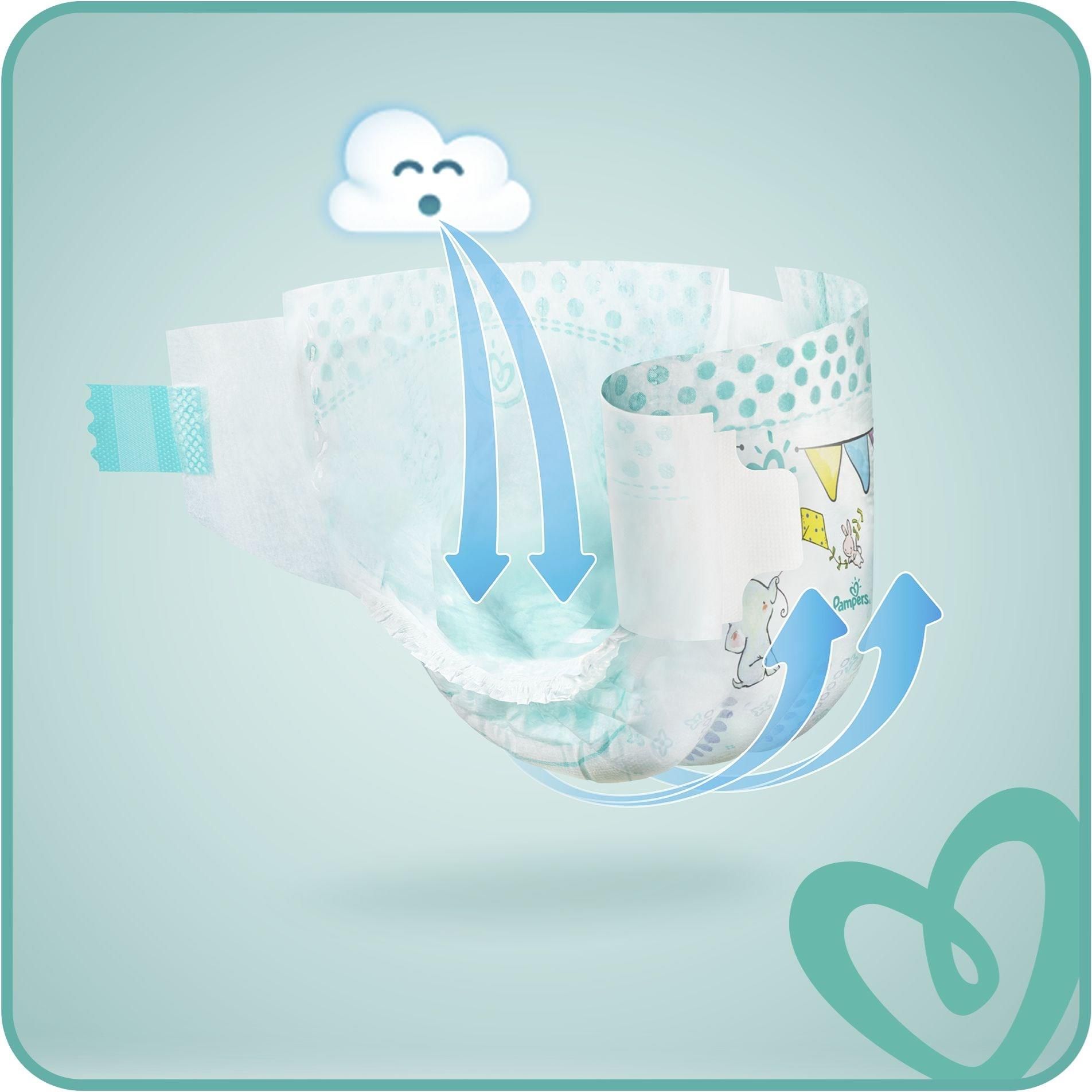 pampers 1 premium care czy new baby dry