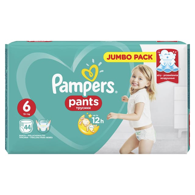 chusteczki nawilżane pampers 6x64