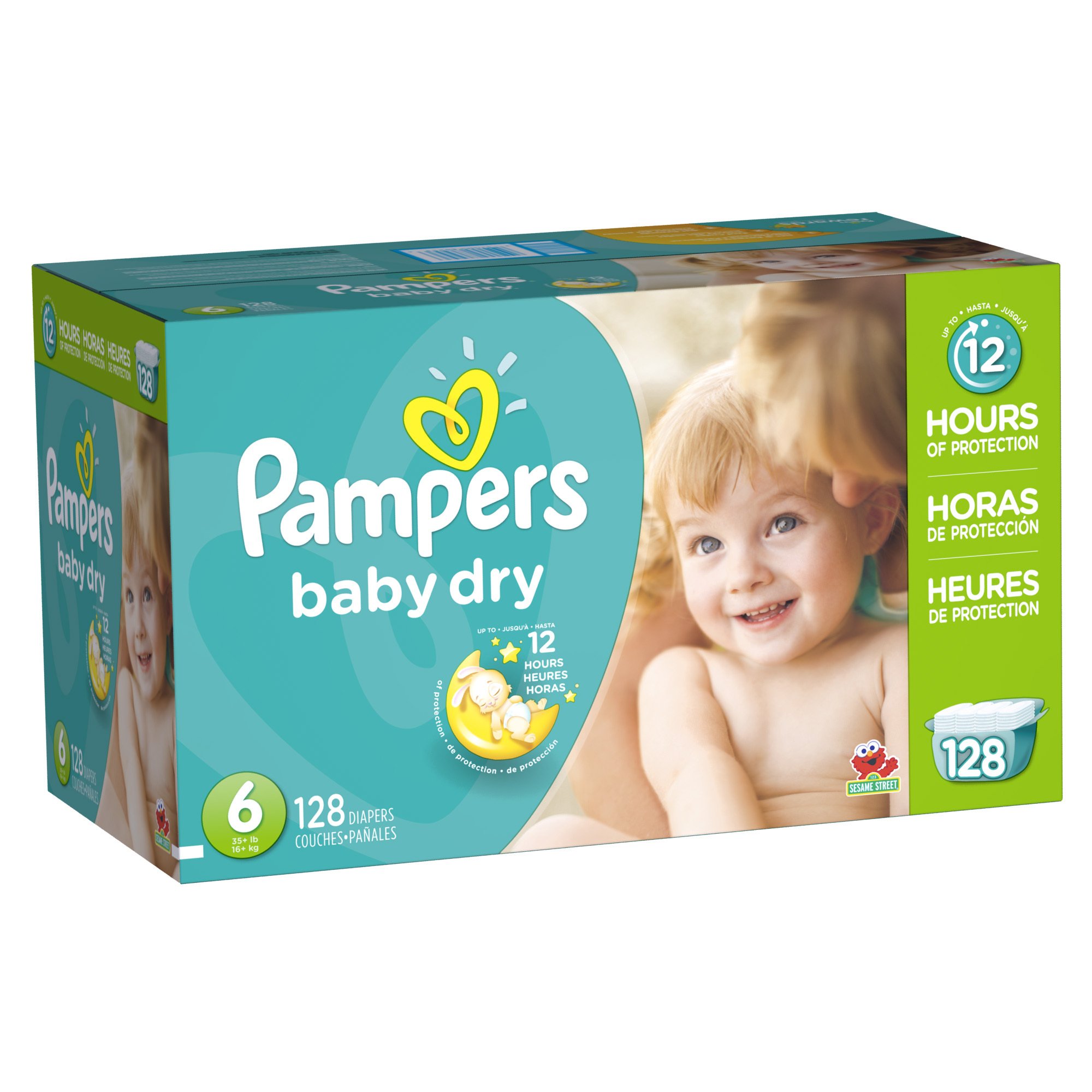 rossman chusteczki pampers 6x64