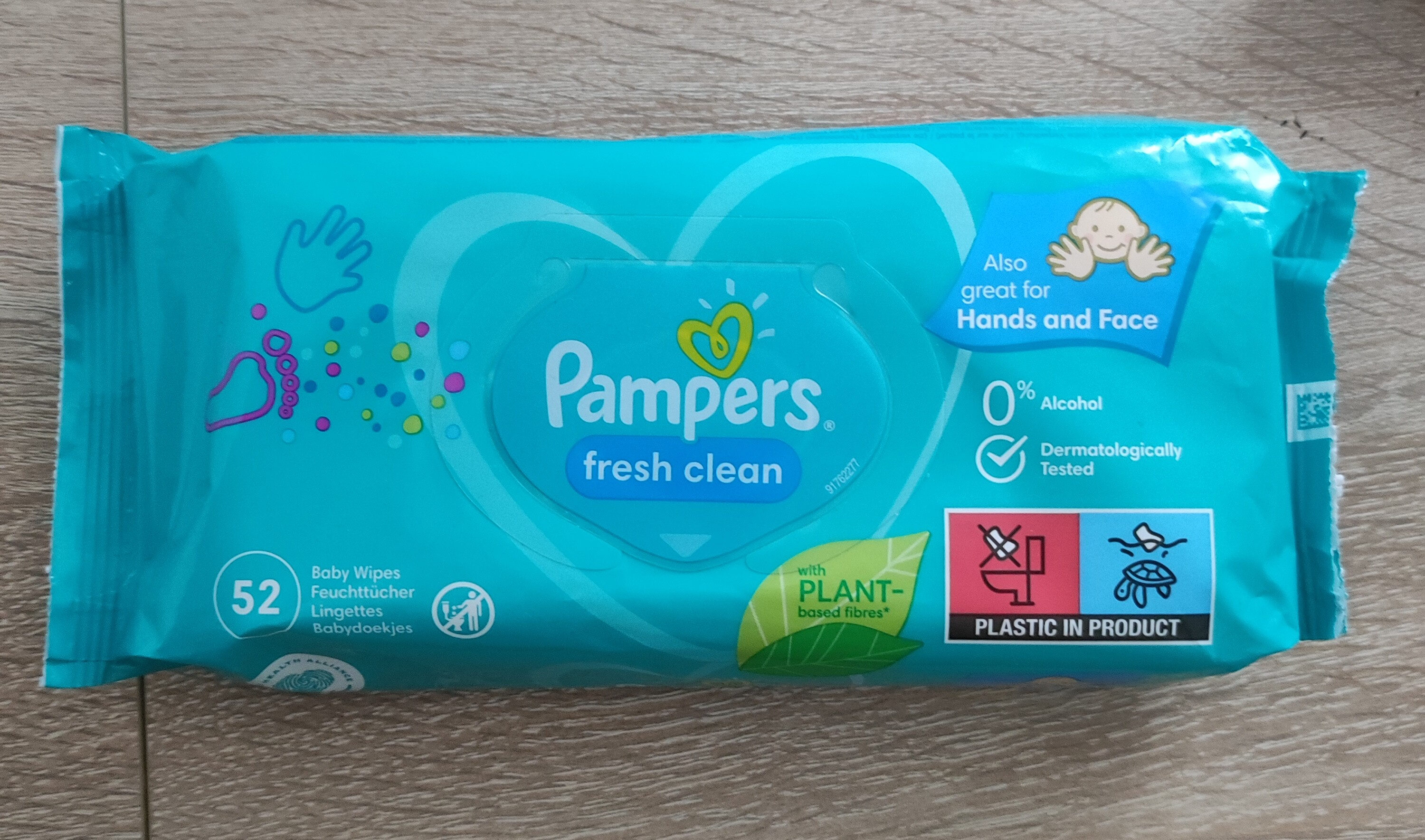 pampers baby fresh clean chusteczki dla niemowląt