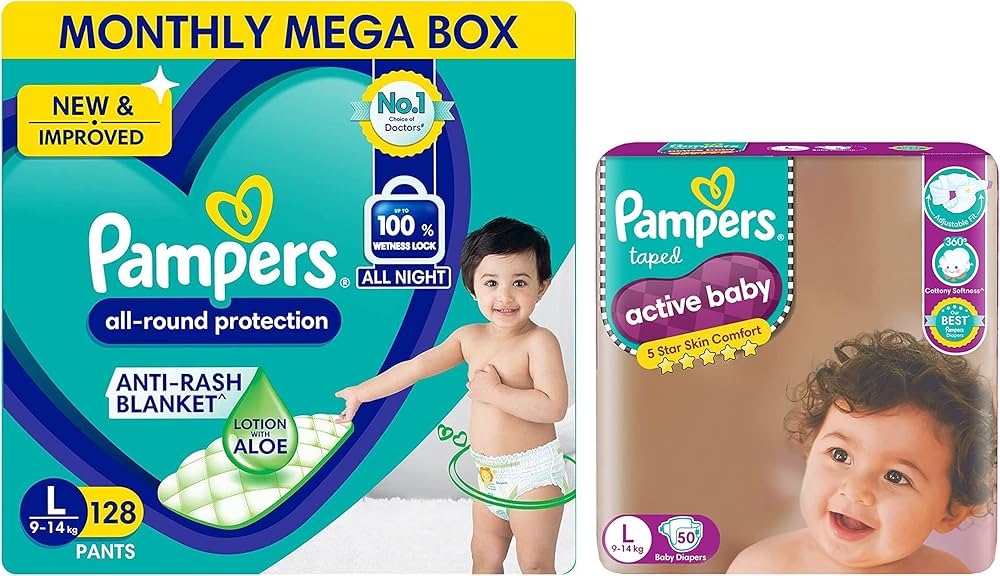 biedronka pampers pants 4