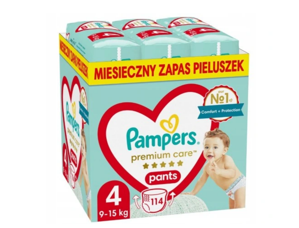 pieluchomajtki pampers próbki