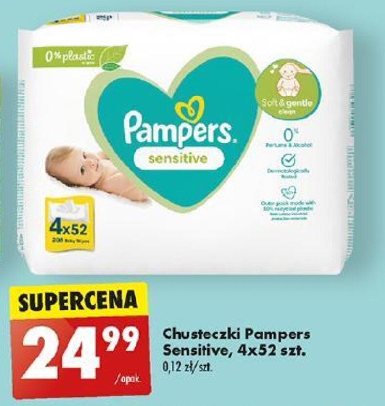 nowe pieluchy pampers