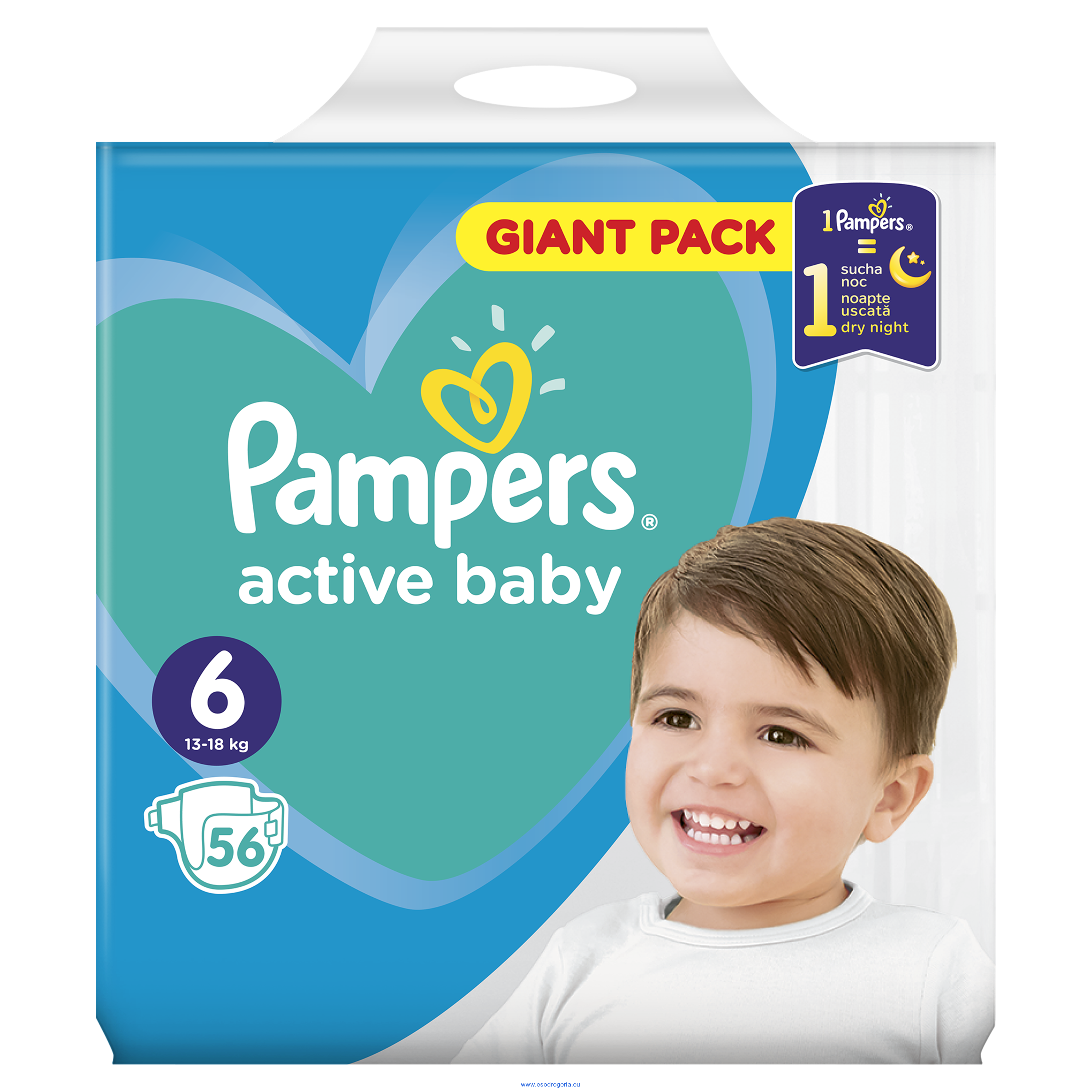 pampers chusteczki 12