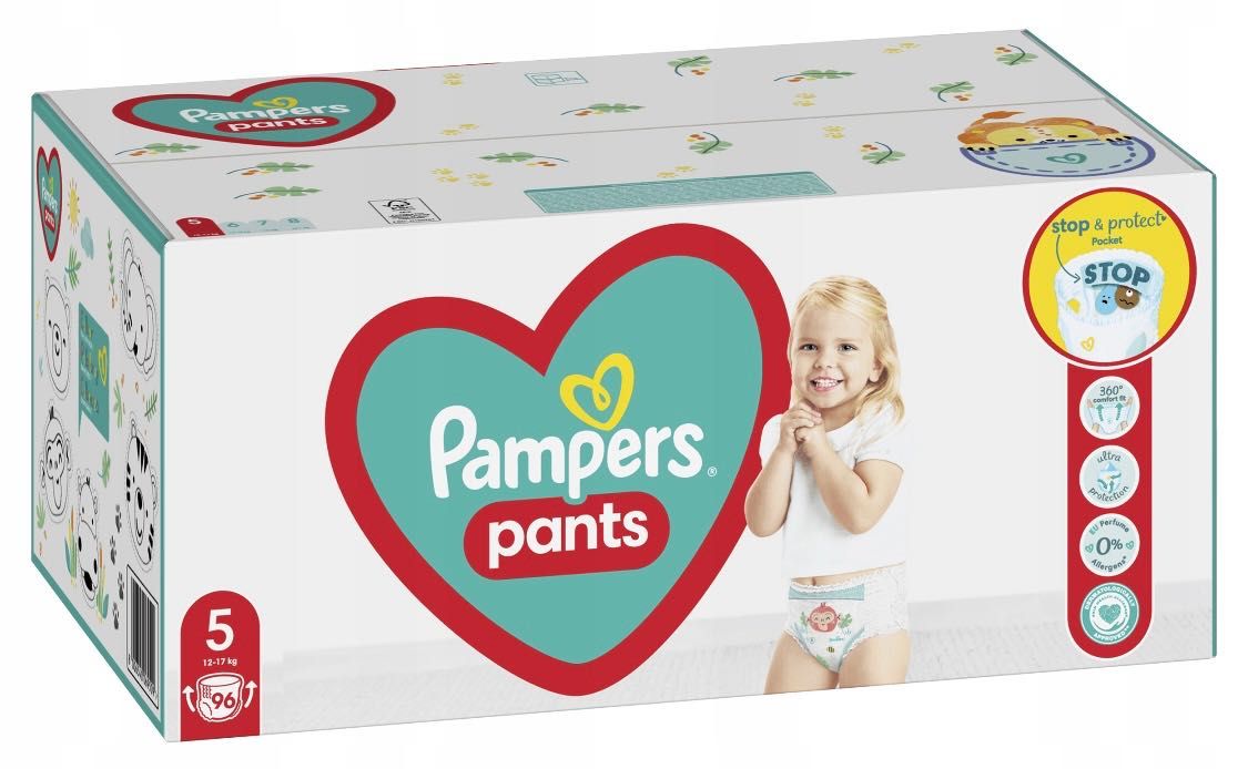 pampers pants 3 midi 120 szt