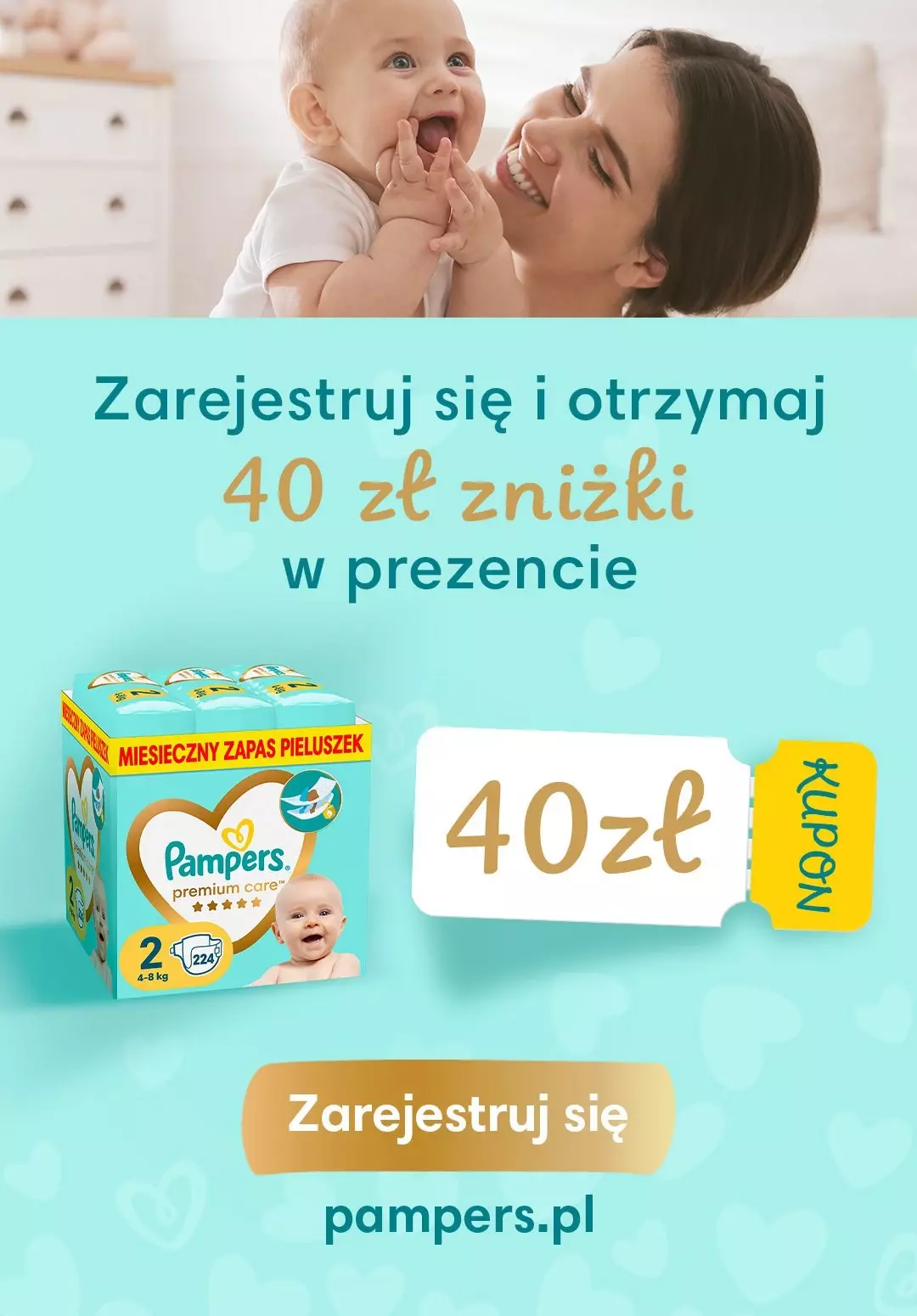 pampers 64 szt cena