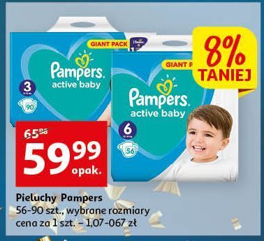 pieluchy pampers 6