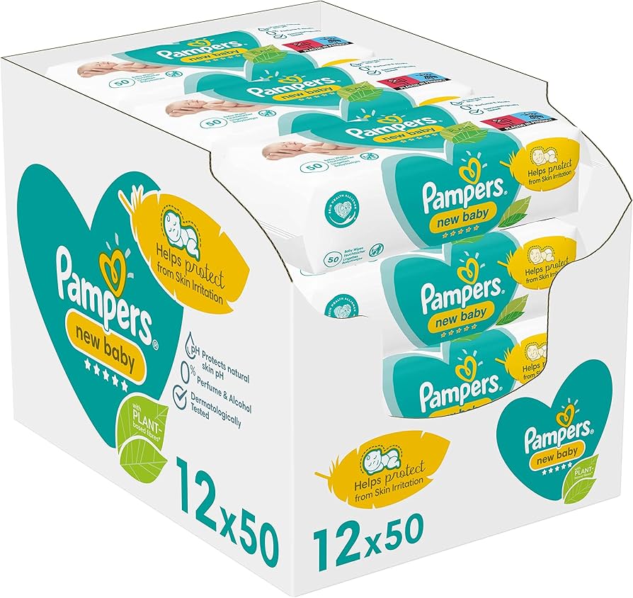 pampers natural clean chusteczki pielęgnacyjne 64 szt