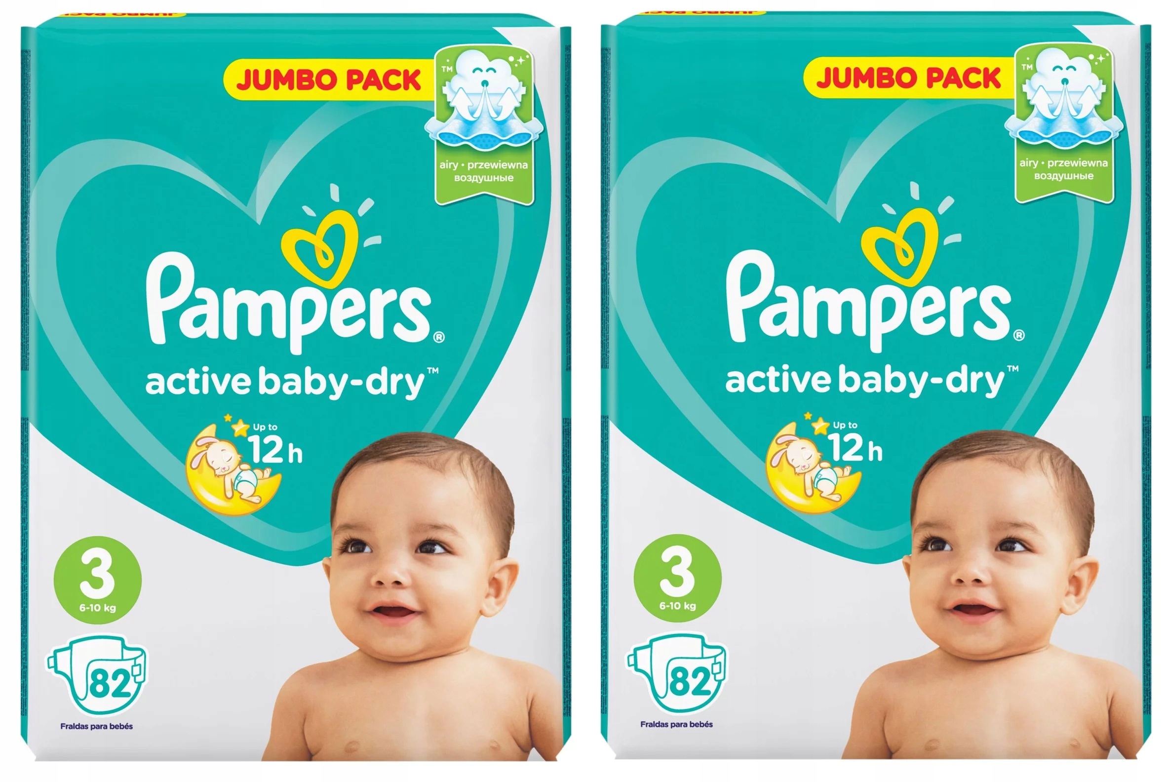 pieluchy pampers klasyczne