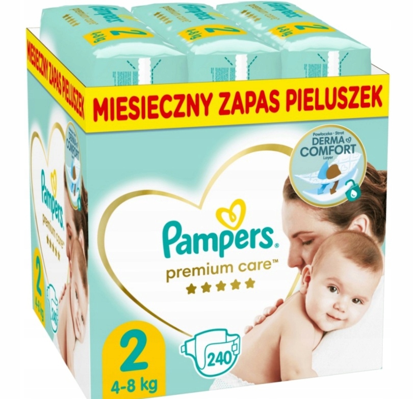 pampers sensitive pieluchy 1