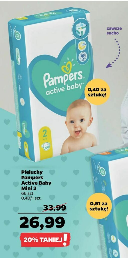 biedronka pampers pants 5