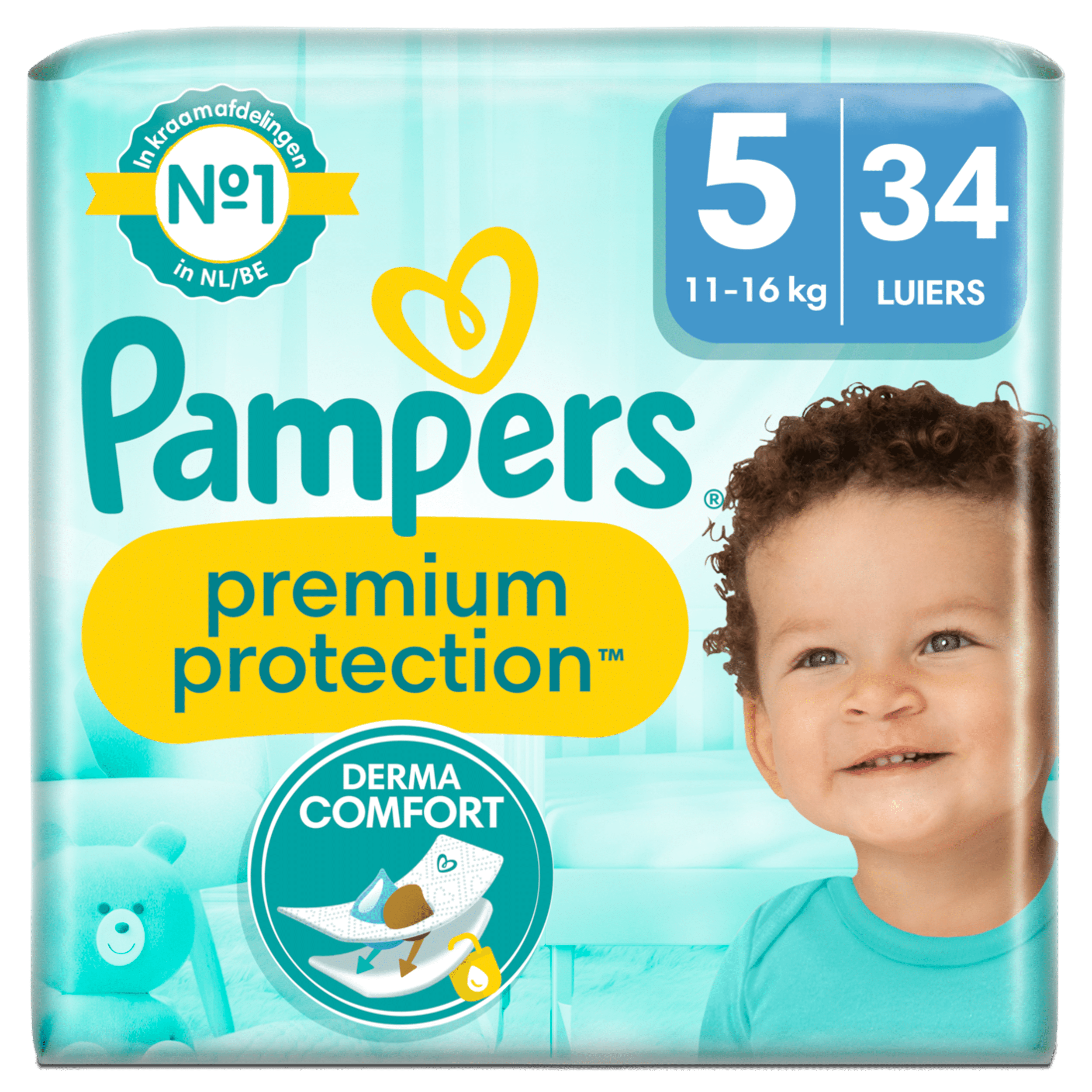 pieluchomajtki pampers 15+