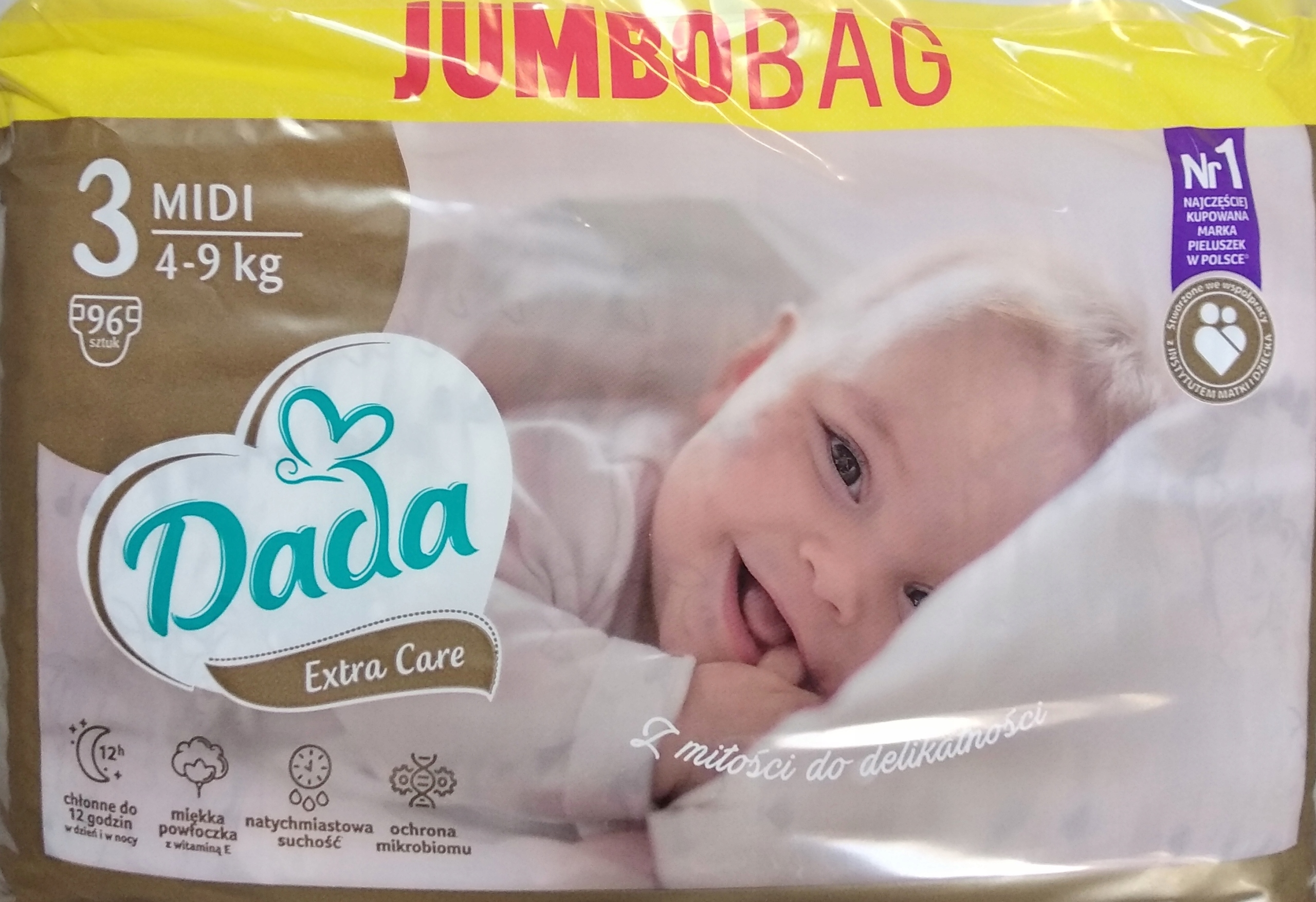 pampers premium care wskaźnik kolor