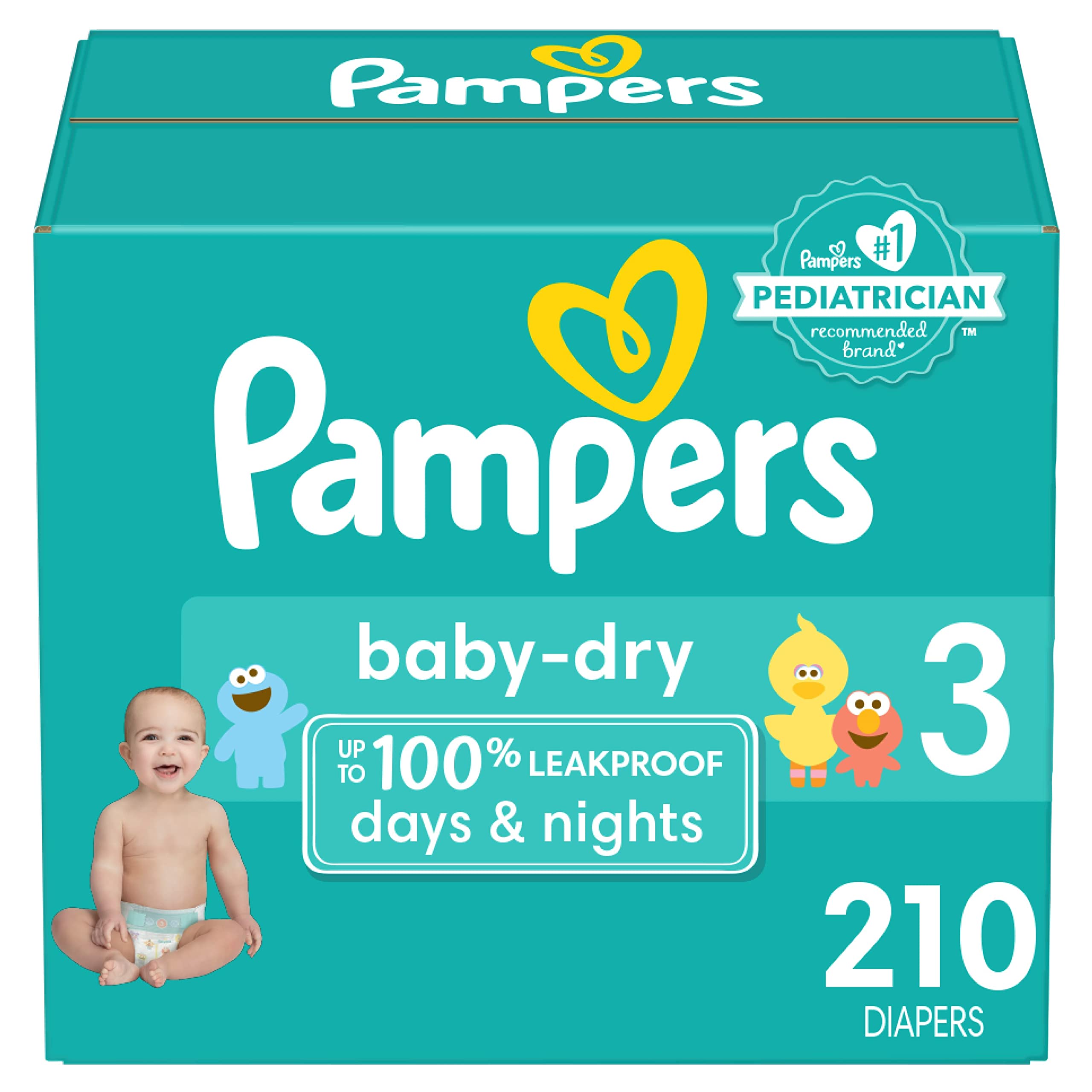 zielone pampersy pampers