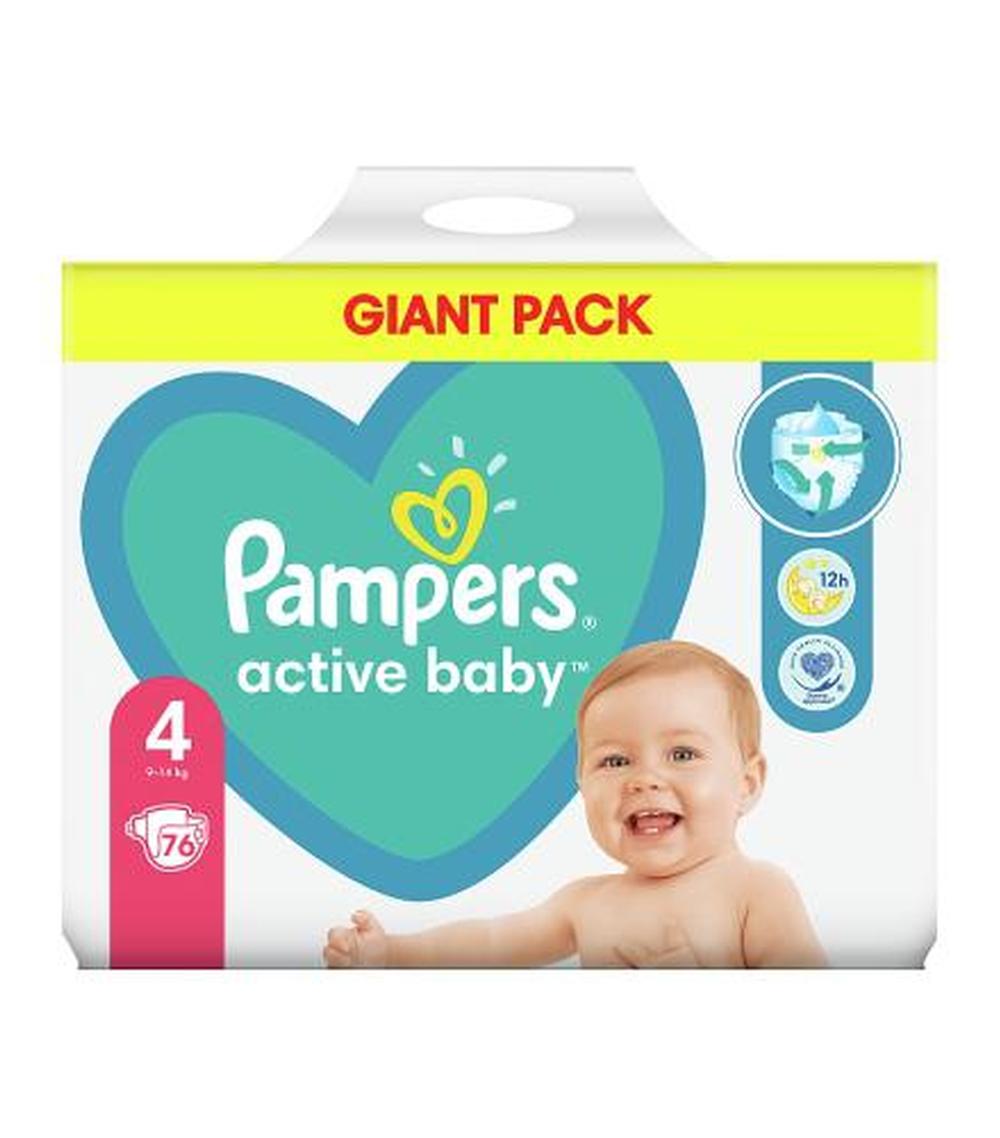 pampers active baby-dry 3 208szt