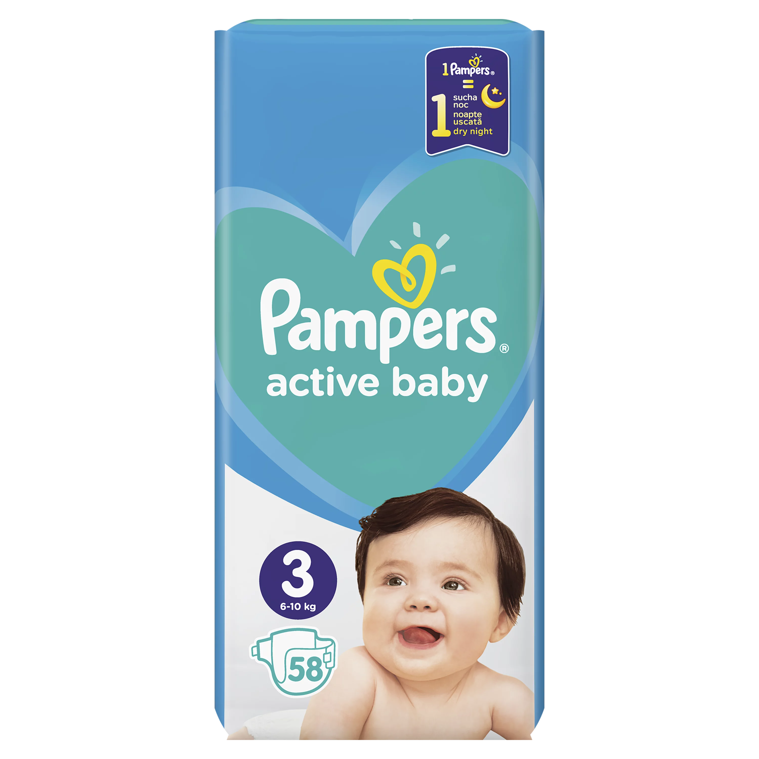 pampers active baby 3