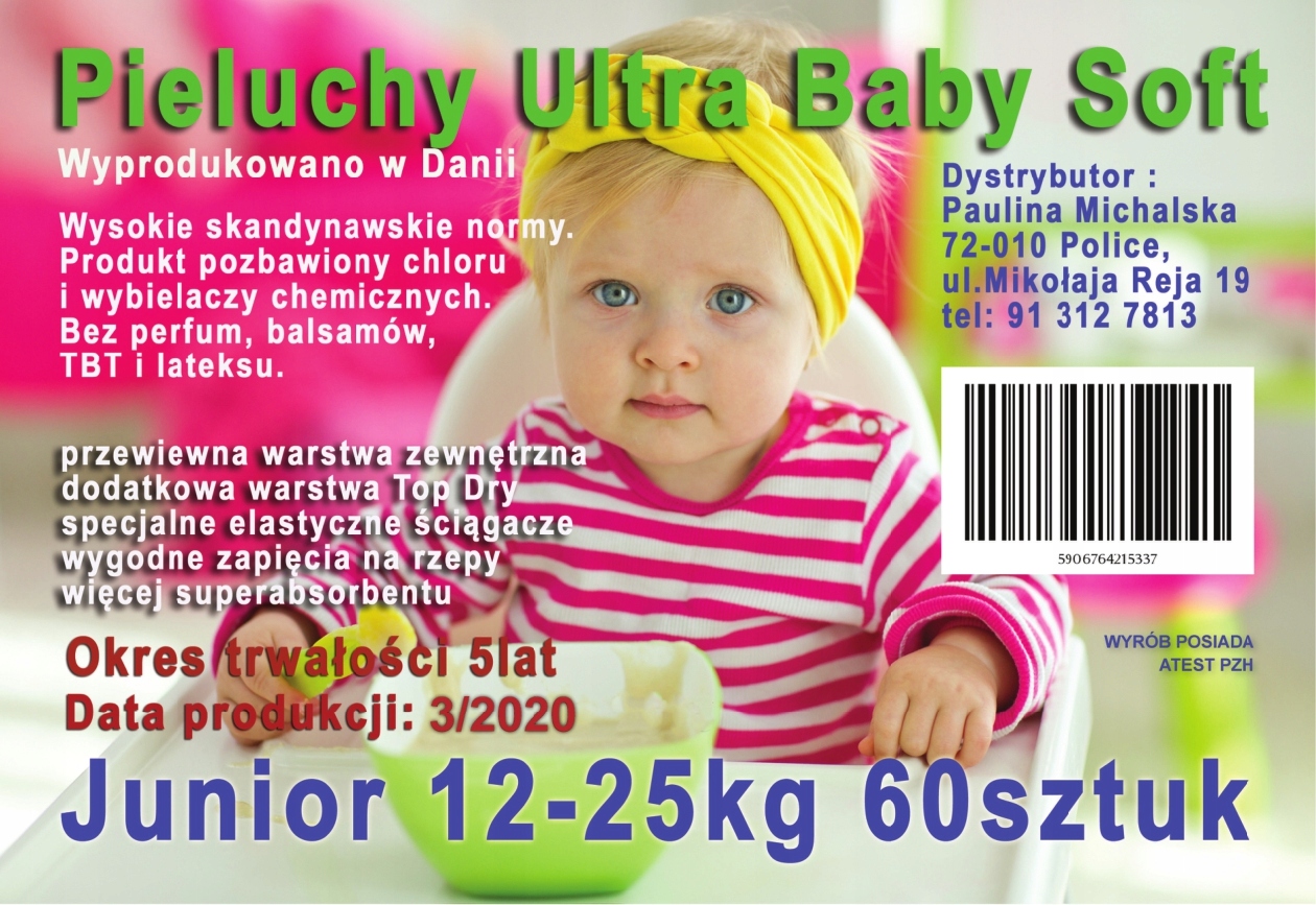 pampers 1 prawidłowe zapięcie