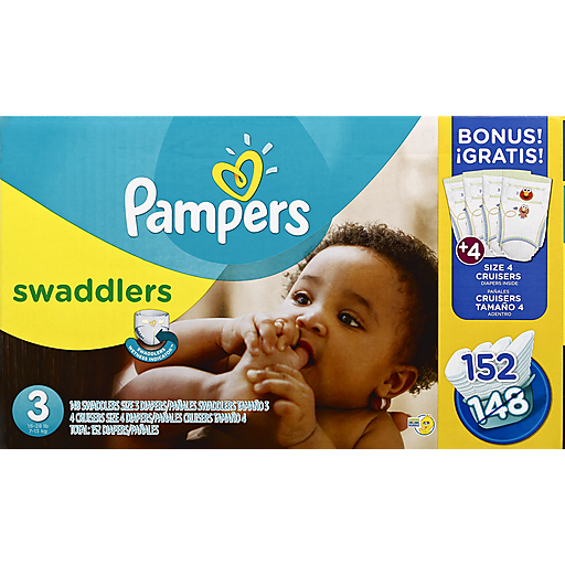 pampers 52 szt