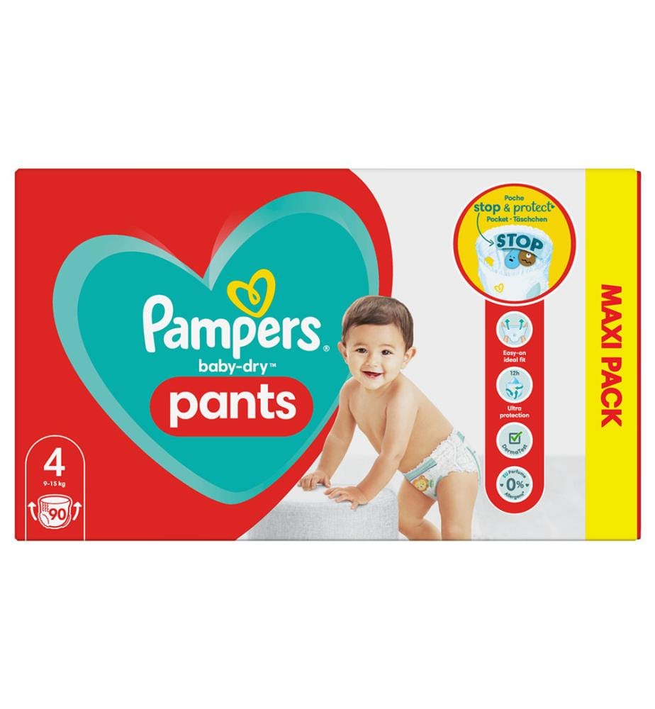 pieluchomajtki pampers 4 plus