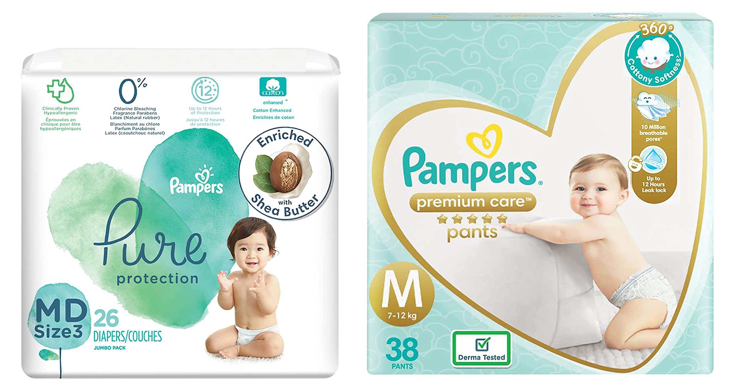 4 pak chusteczek pampers