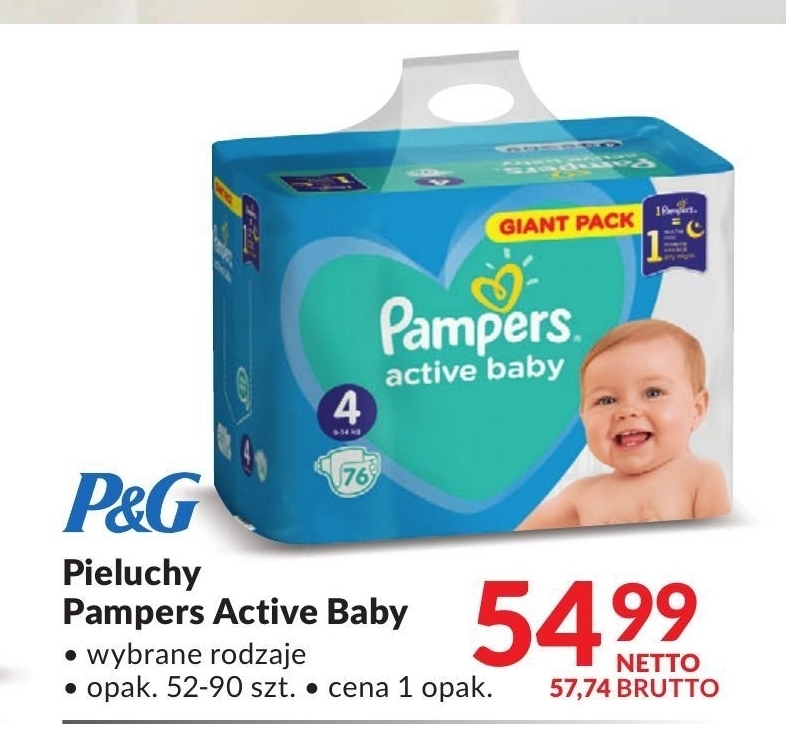 promocja pampers 3