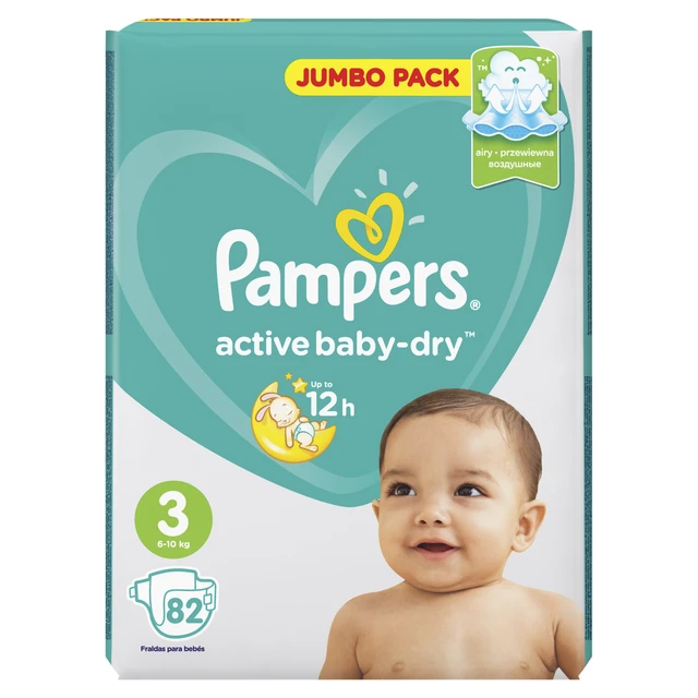 biedronka pampers 4