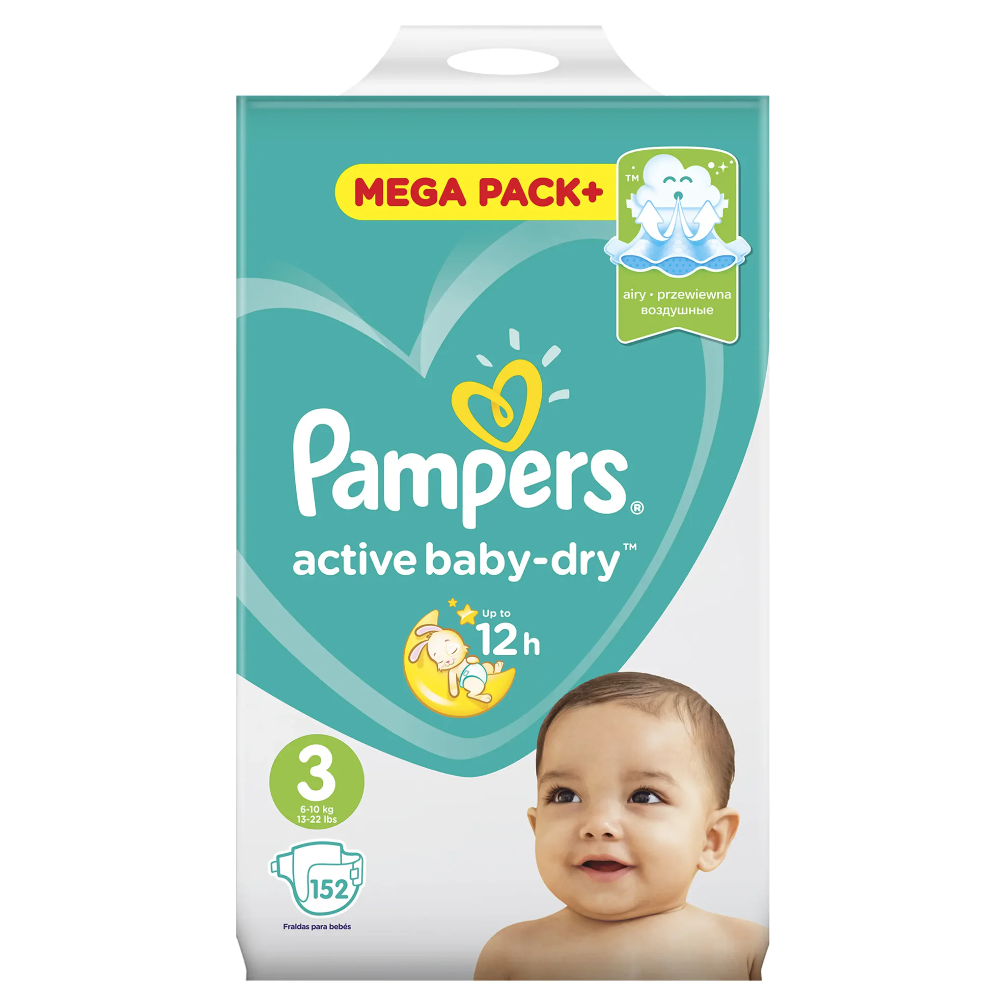 pampers active baby pieluchy rozmiar 4 maxi mounth opack