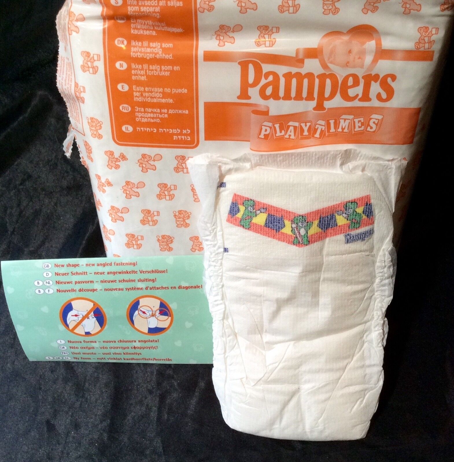 pampers new beby dry 76