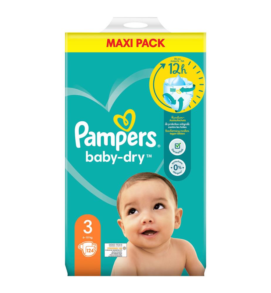 pampers chusteczki w kartonie