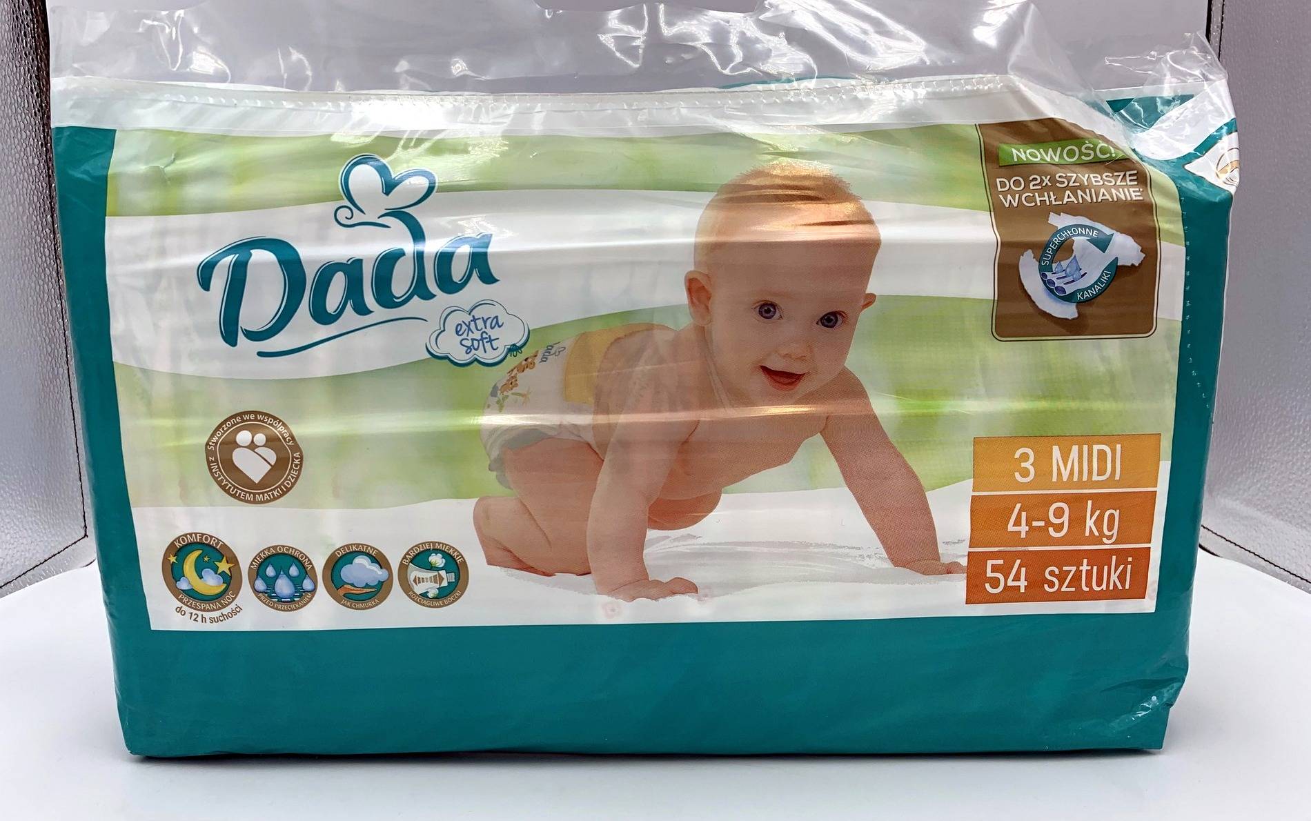 pampers baby active 3 wskaźnik wilgotności