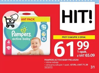 pieluchomajtki pampers opus