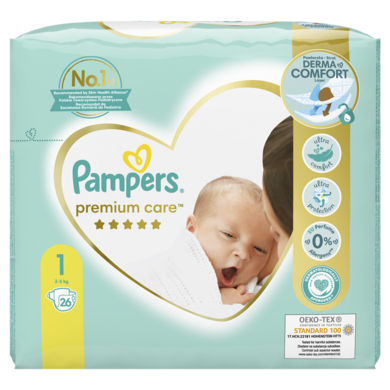 pieluchy jednorazowe pampers 1