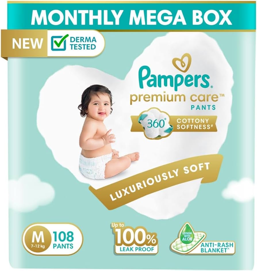 pieluchomajtki pampers pants opis