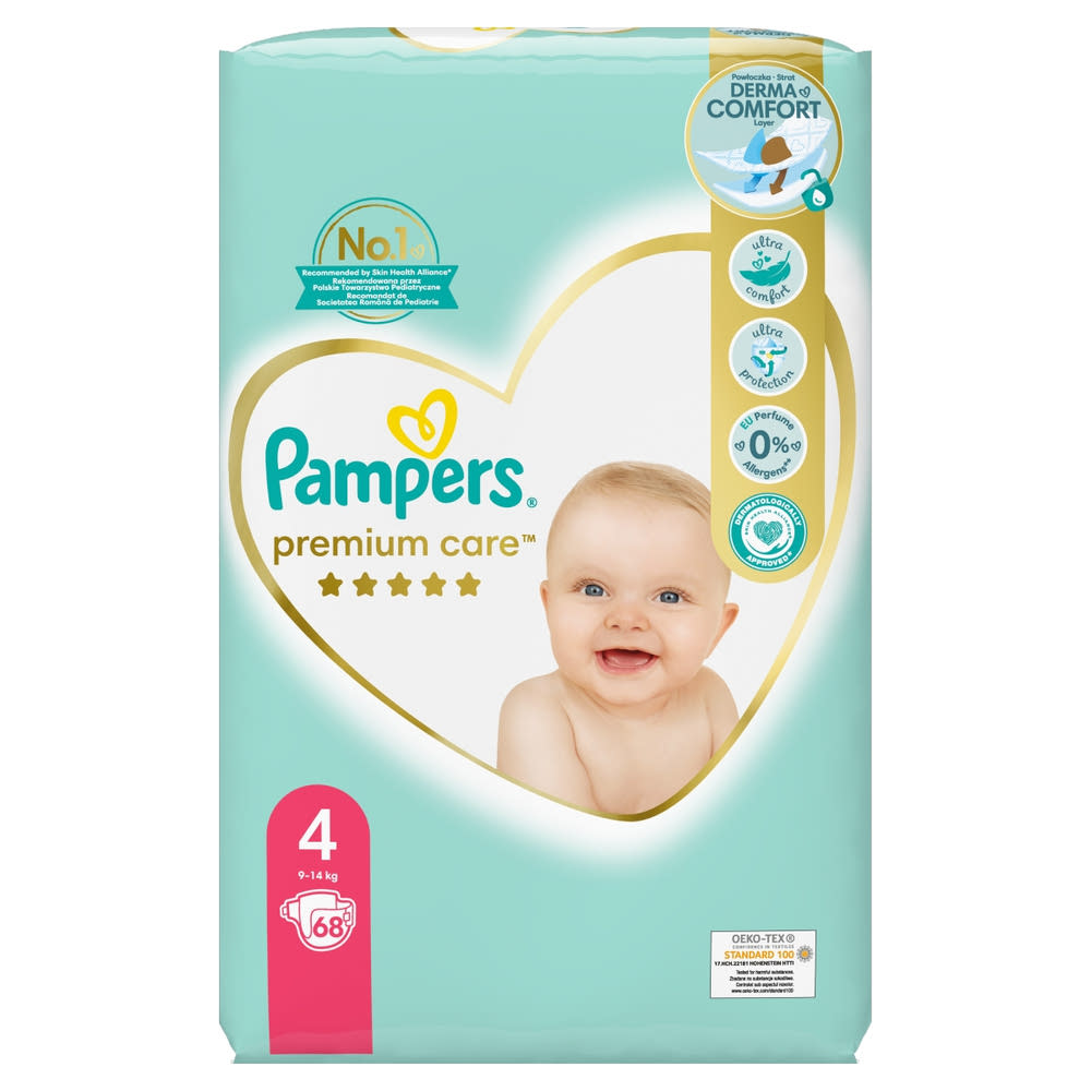 pampers chusteczki w pudełku