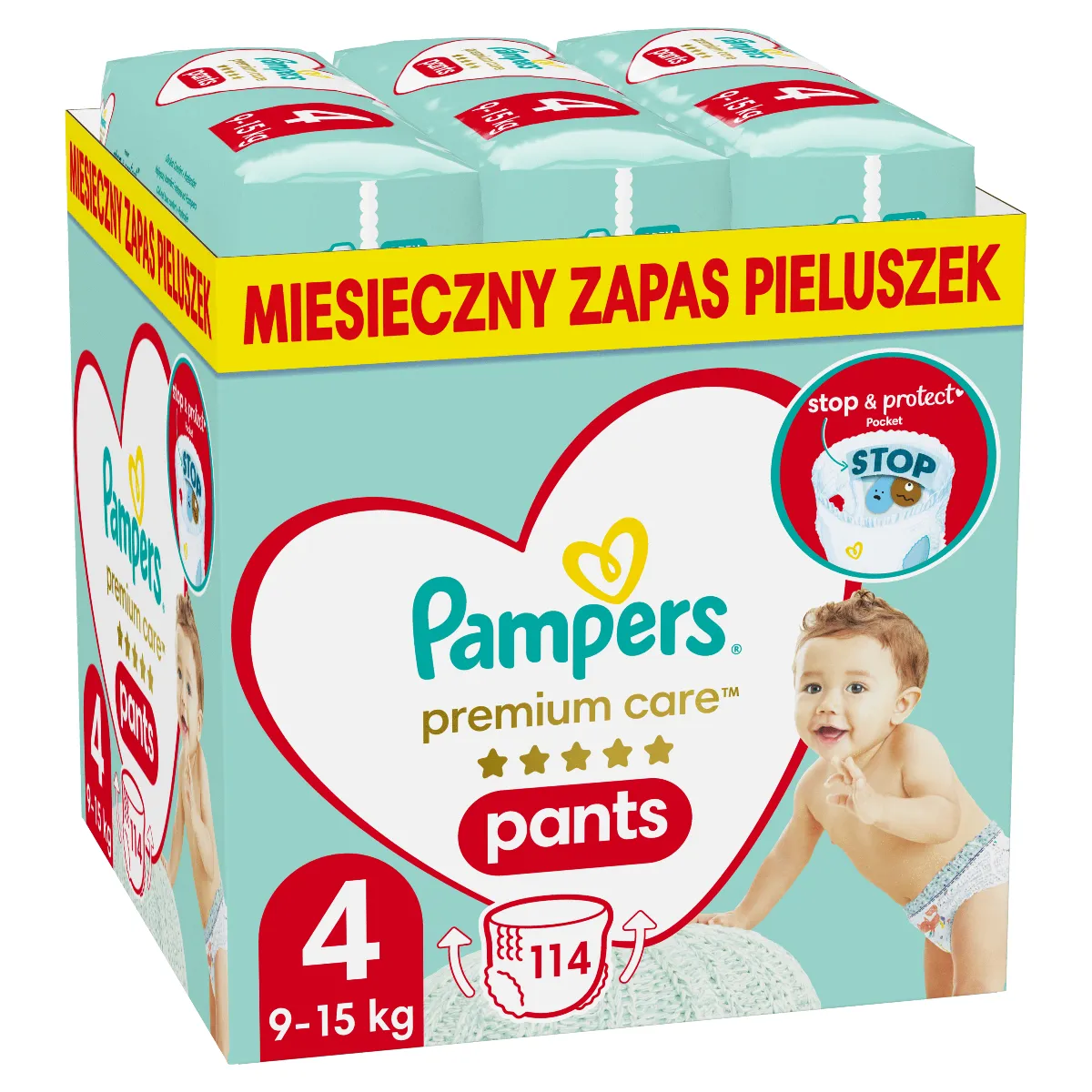 pampers 76 sztuki rozmiar 2